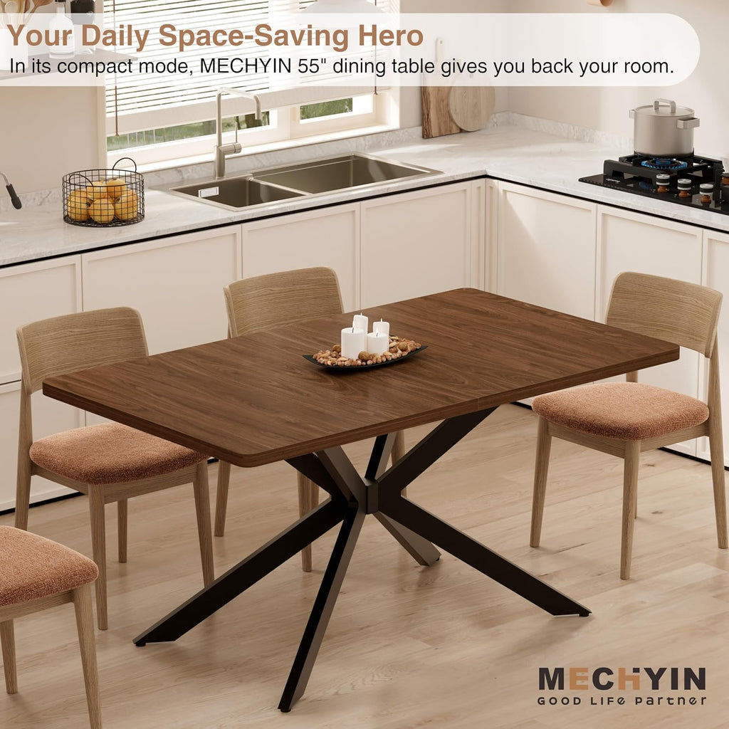 Walnut Butterfly Leaf Extendable Table