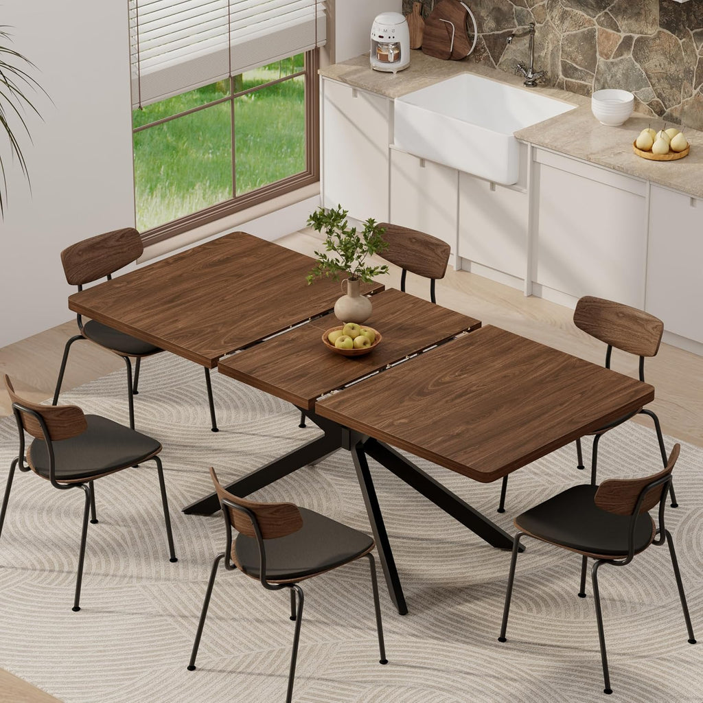 Walnut Butterfly Leaf Extendable Table