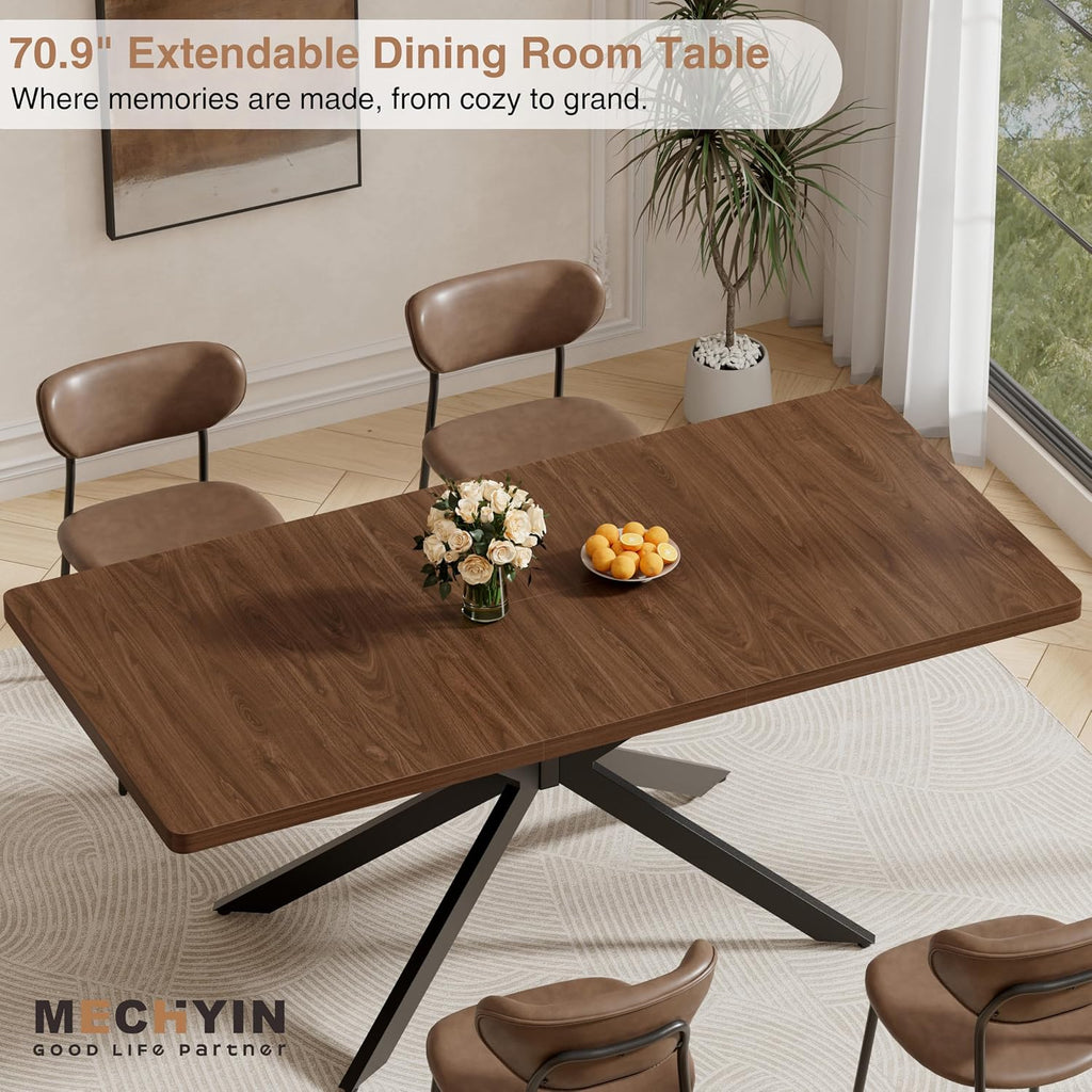 Walnut Butterfly Leaf Extendable Table